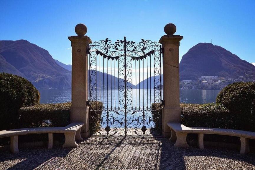 Appartamento Lago Lugano Exterior foto